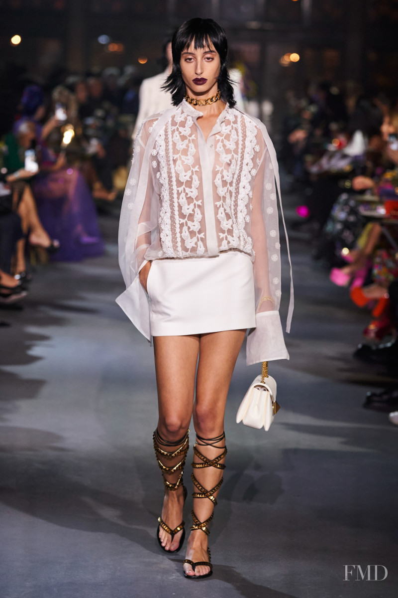 Or Shapira featured in  the Valentino fashion show for Spring/Summer 2022