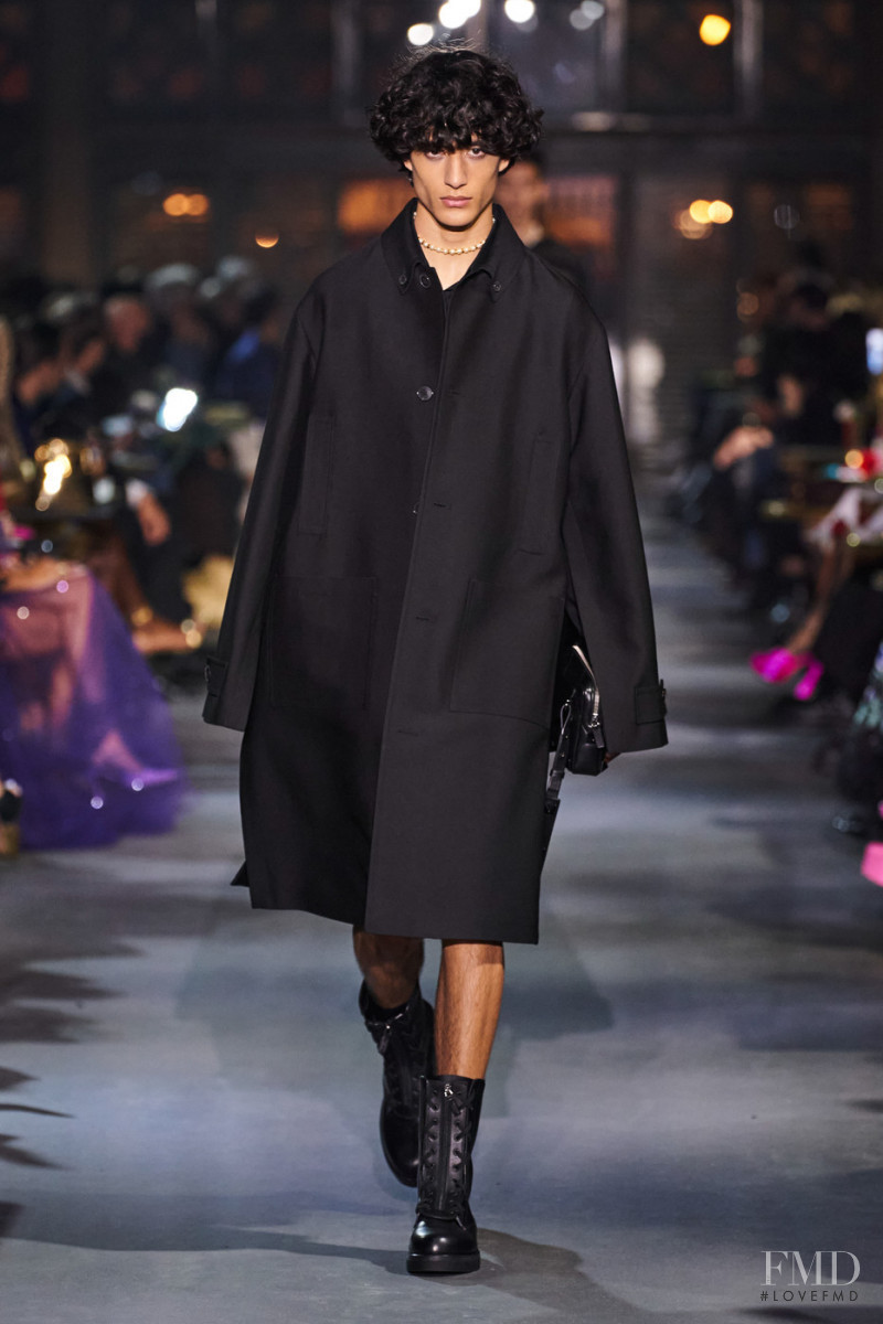 Yoesry Detre featured in  the Valentino fashion show for Spring/Summer 2022