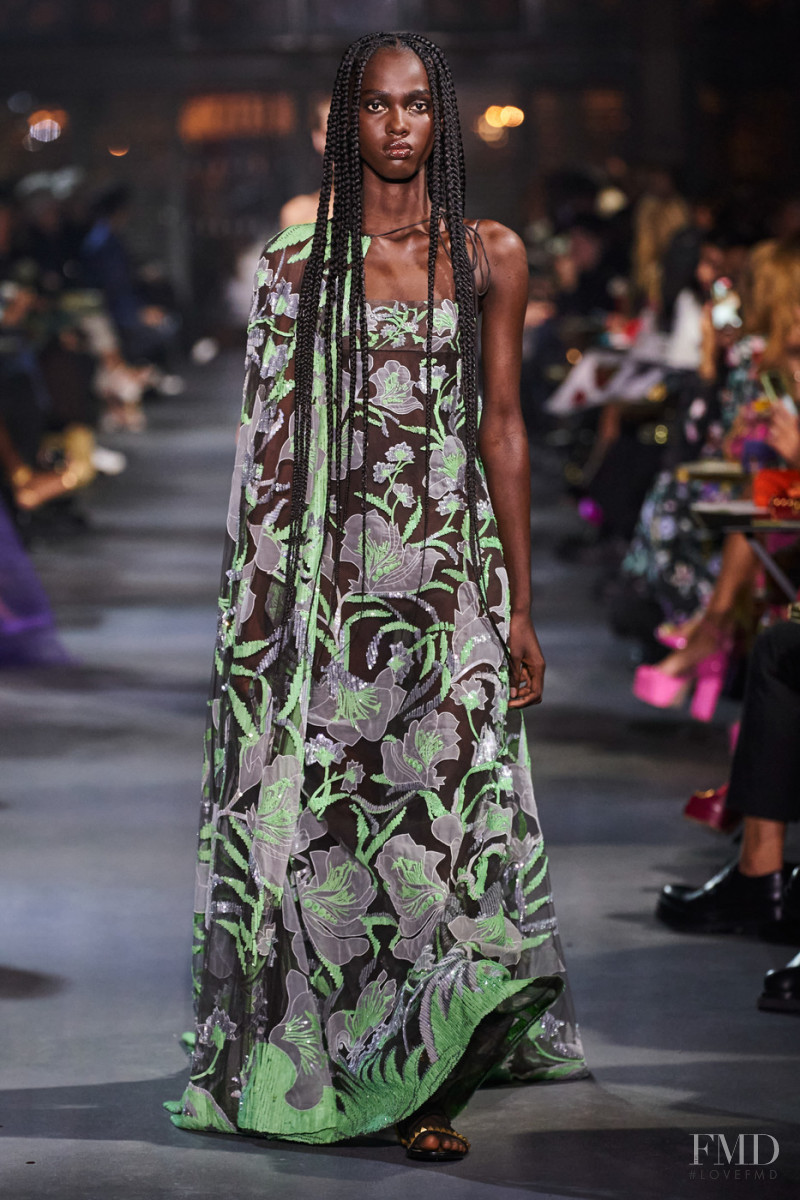 Divine Nwaokogba featured in  the Valentino fashion show for Spring/Summer 2022