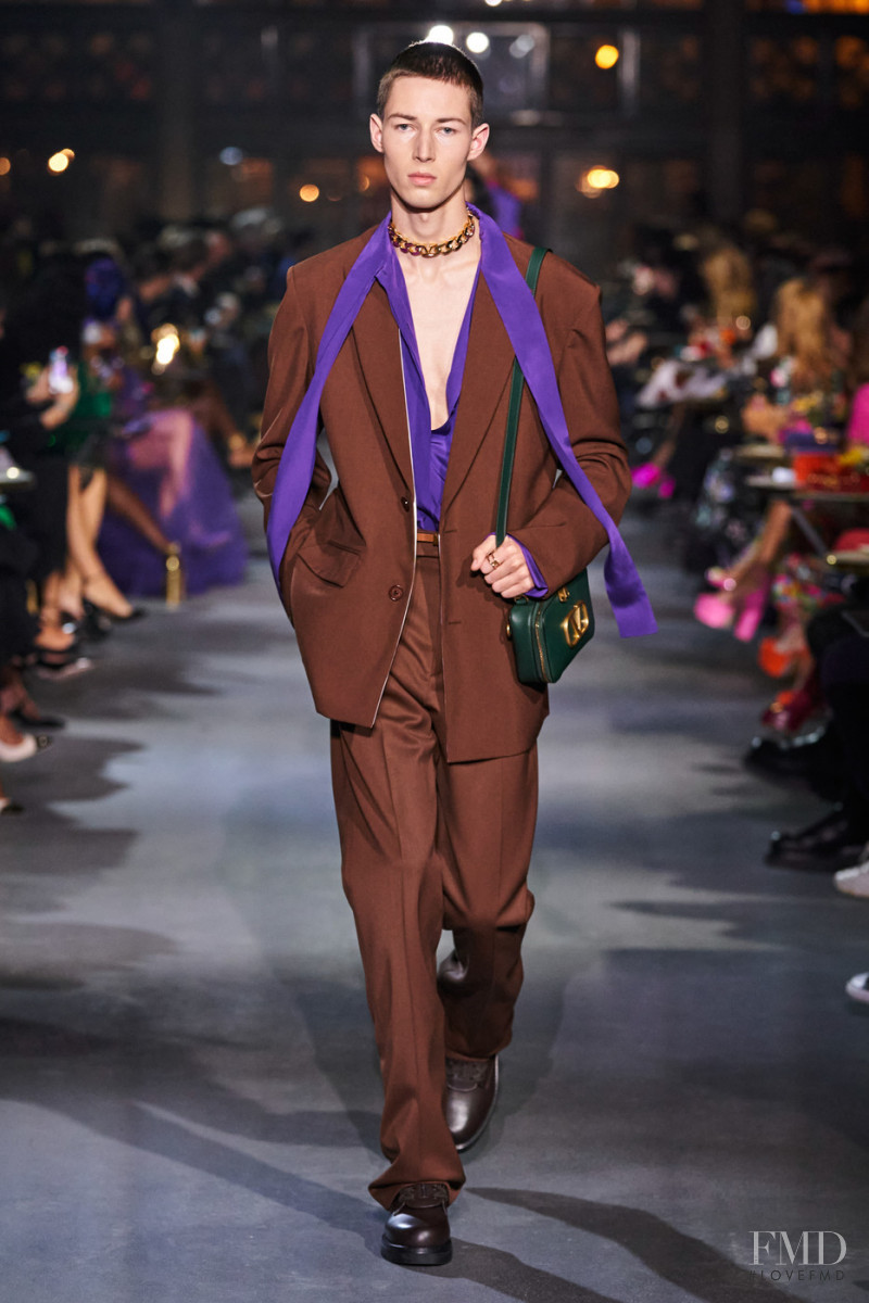 Jean Meyer featured in  the Valentino fashion show for Spring/Summer 2022
