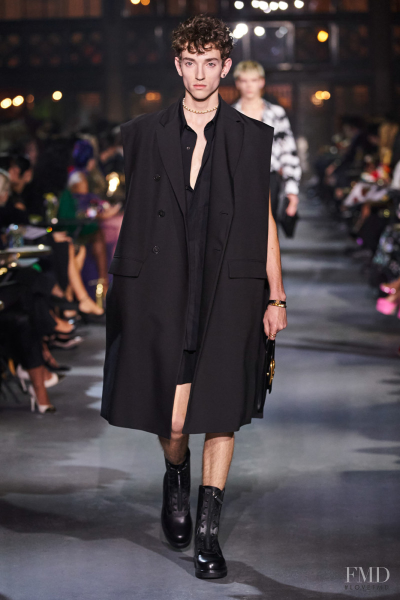 Roman Fironov featured in  the Valentino fashion show for Spring/Summer 2022