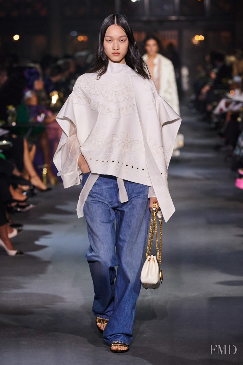 Chloe Oh featured in  the Valentino fashion show for Spring/Summer 2022