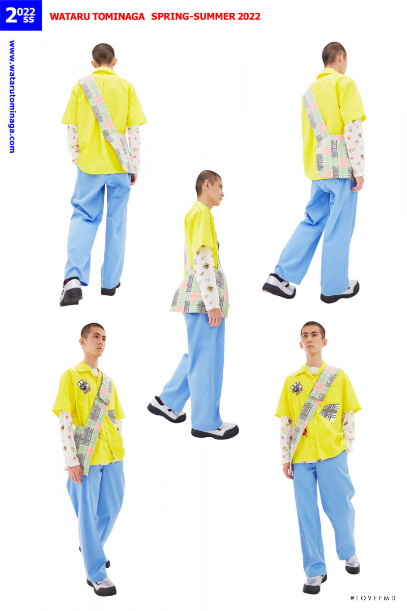 Wataru Tominaga lookbook for Spring/Summer 2022