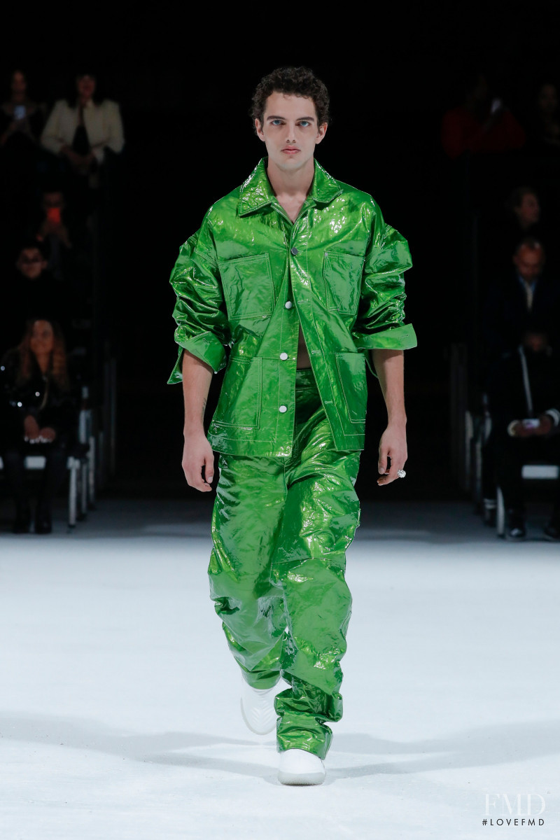 Kyler Iacino featured in  the Bottega Veneta fashion show for Spring/Summer 2022