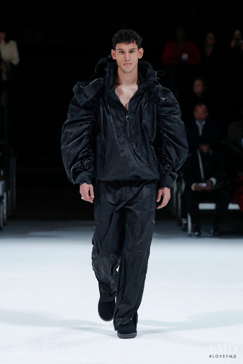 Alexis Chaparro featured in  the Bottega Veneta fashion show for Spring/Summer 2022