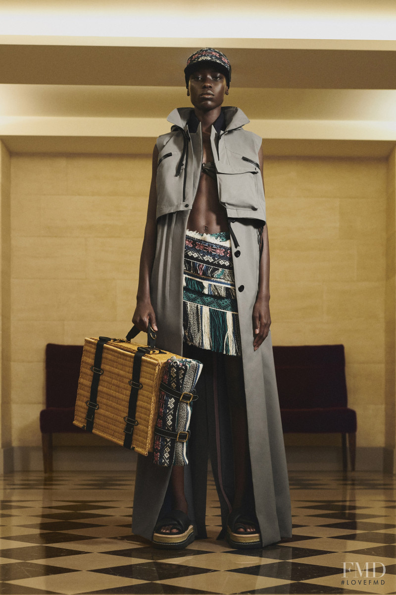 Sacai lookbook for Resort 2022