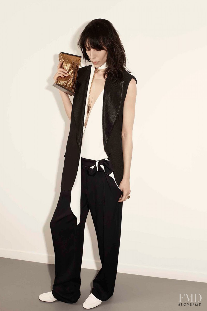 Jamie Bochert featured in  the Lanvin fashion show for Resort 2015