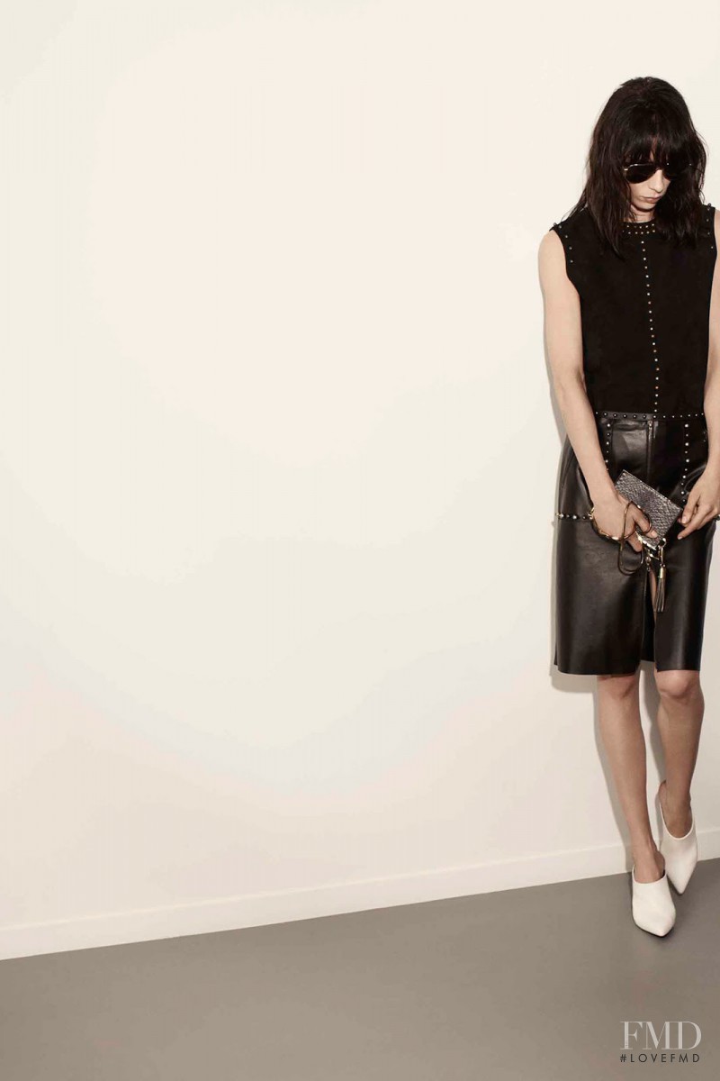 Jamie Bochert featured in  the Lanvin fashion show for Resort 2015