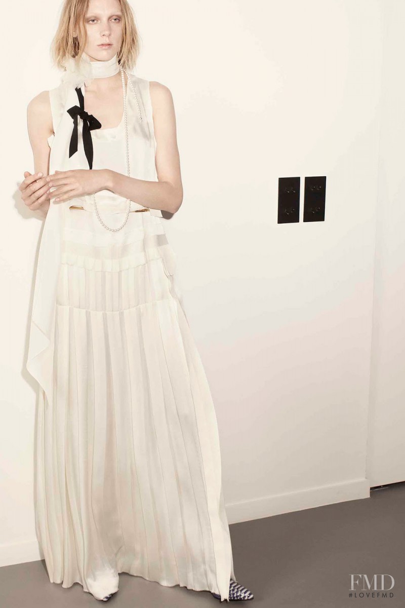 Annely Bouma featured in  the Lanvin fashion show for Resort 2015