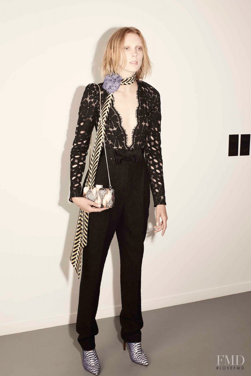 Annely Bouma featured in  the Lanvin fashion show for Resort 2015
