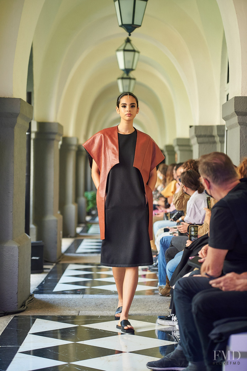 Isis Jimenez featured in  the Francisco Cancino fashion show for Autumn/Winter 2021