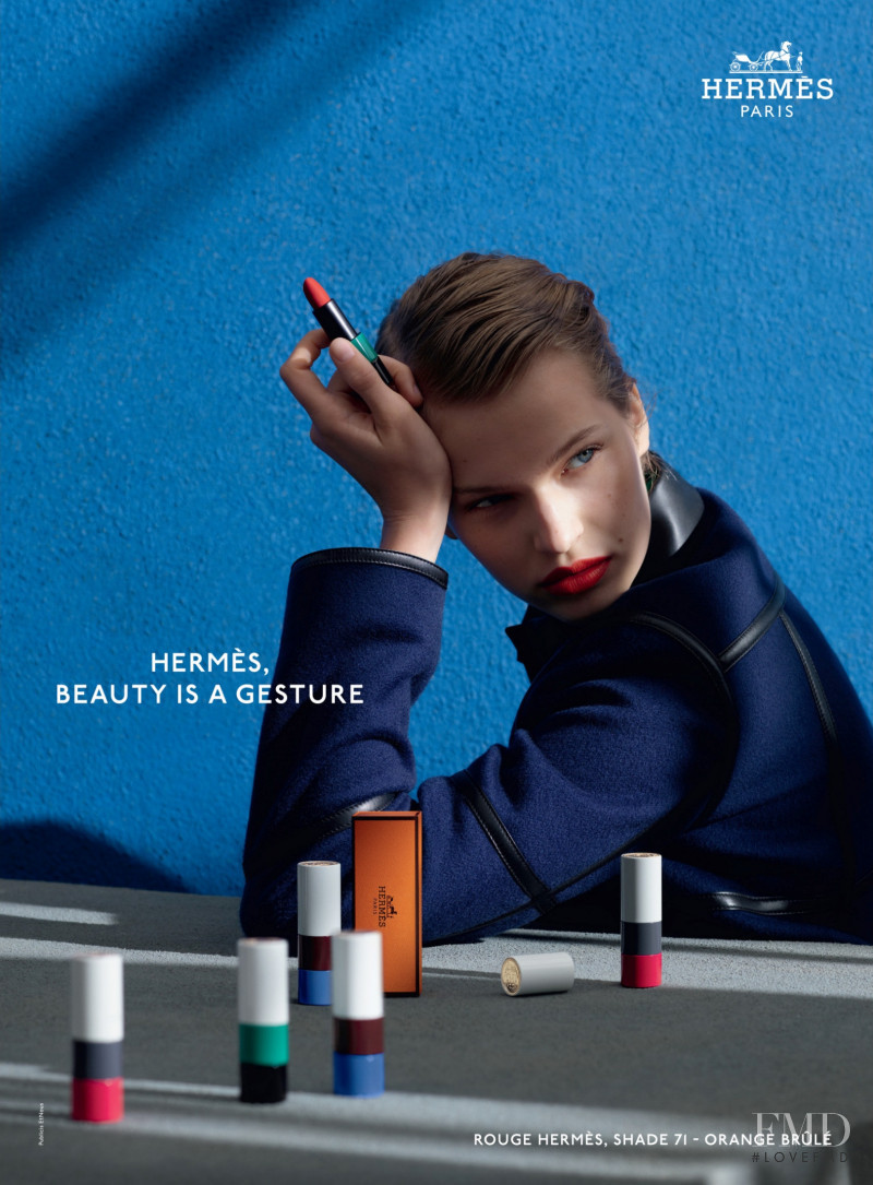 Hermes Beauty advertisement for Autumn/Winter 2021