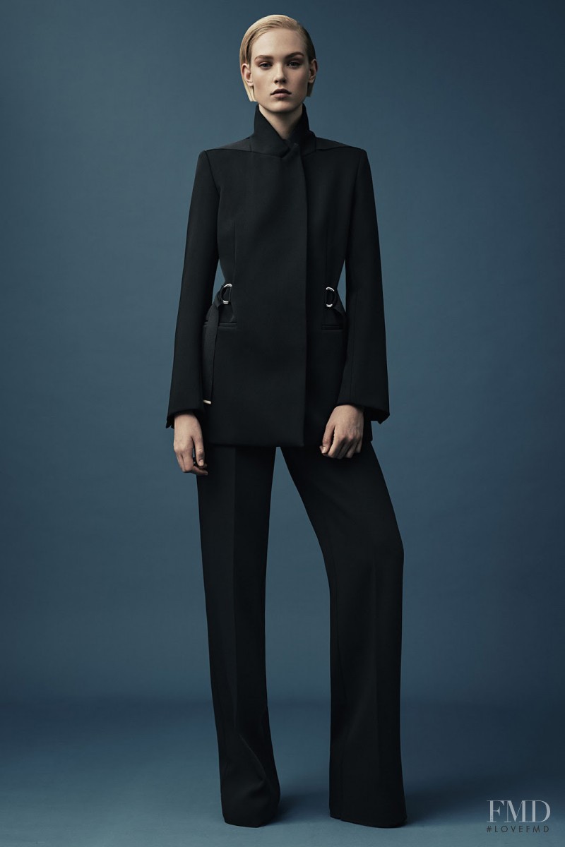 Charlene Hoegger featured in  the Mugler fashion show for Resort 2015