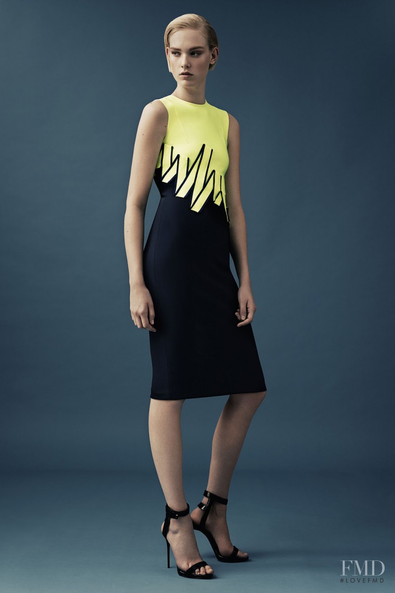 Charlene Hoegger featured in  the Mugler fashion show for Resort 2015