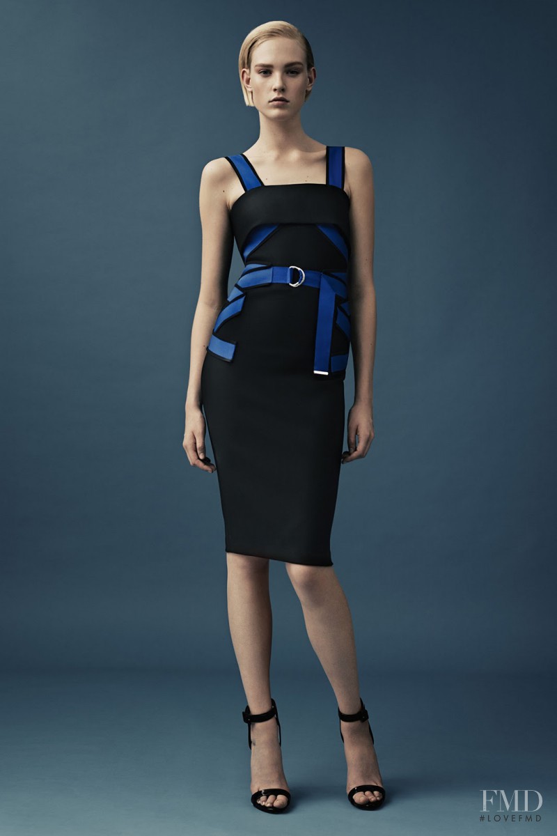 Charlene Hoegger featured in  the Mugler fashion show for Resort 2015