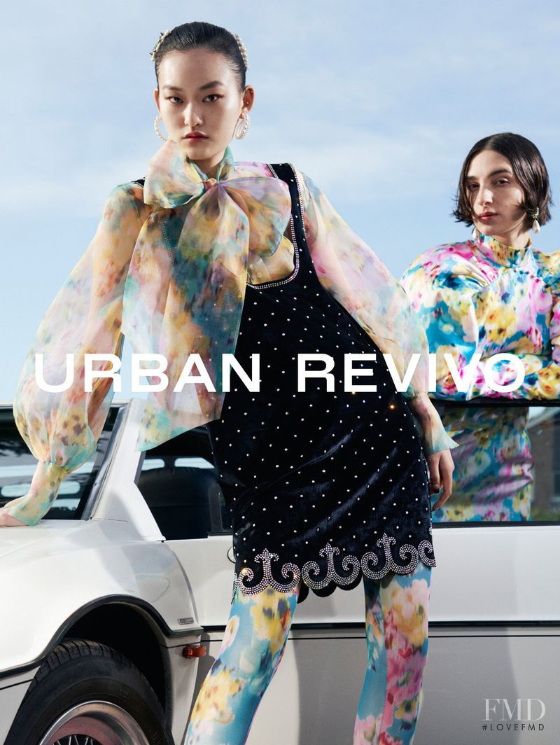 Xu Xiao Qian featured in  the Urban Revivo advertisement for Spring/Summer 2020