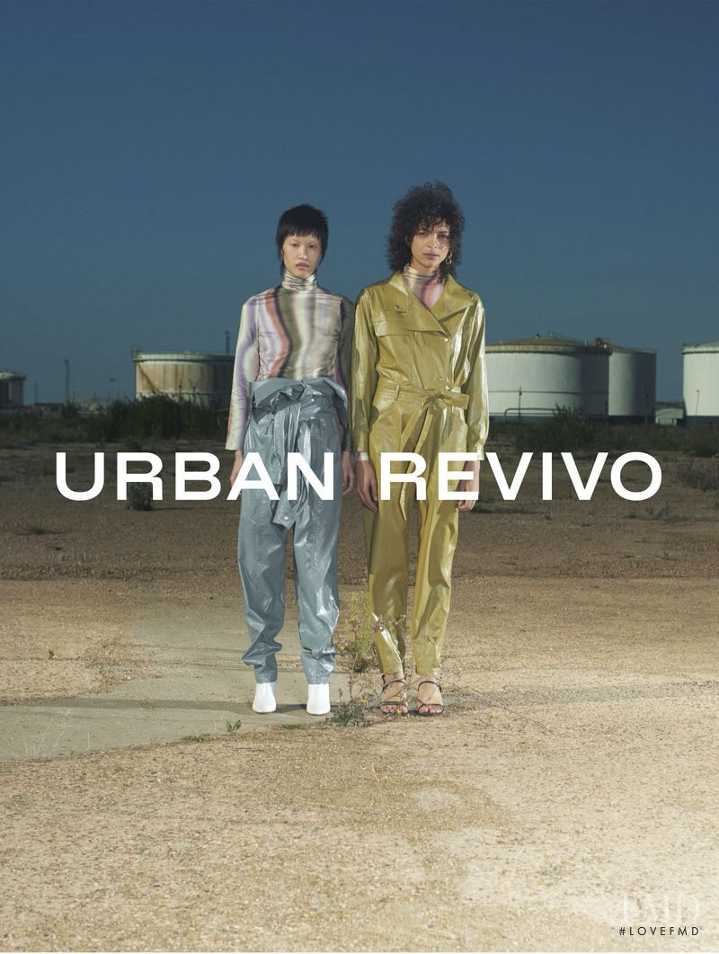 Jess Cole featured in  the Urban Revivo advertisement for Winter 2019