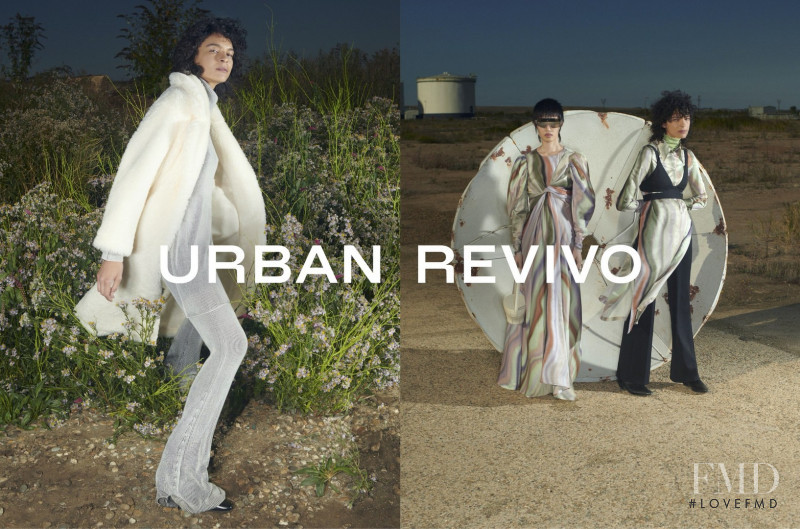 Jess Cole featured in  the Urban Revivo advertisement for Winter 2019