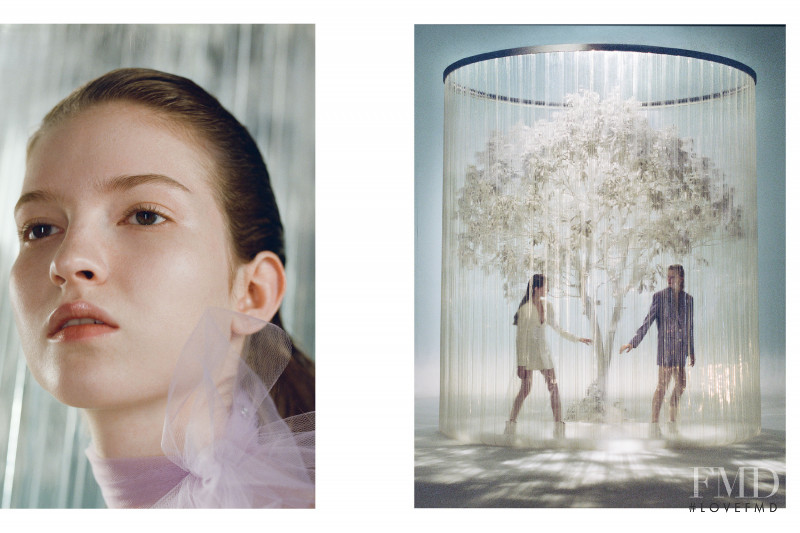 Leah Rodl featured in  the Urban Revivo Playgroung of the Future advertisement for Spring/Summer 2019