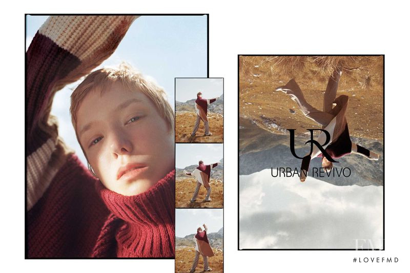 Urban Revivo advertisement for Autumn/Winter 2018