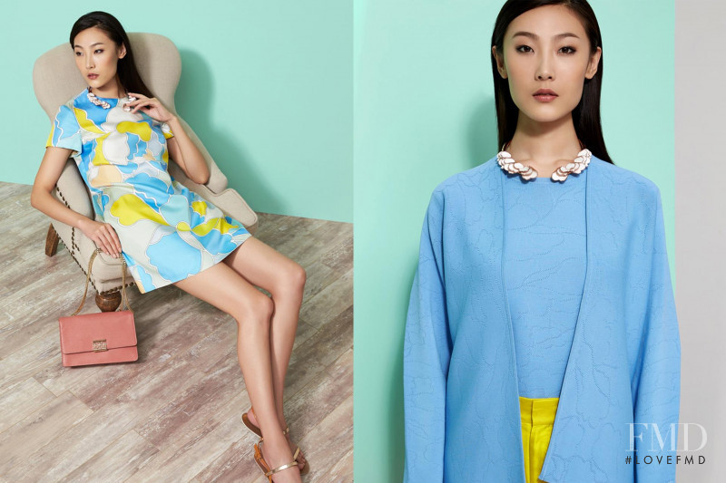 Shanghai Tang Refreshing Color Collection advertisement for Spring/Summer 2016