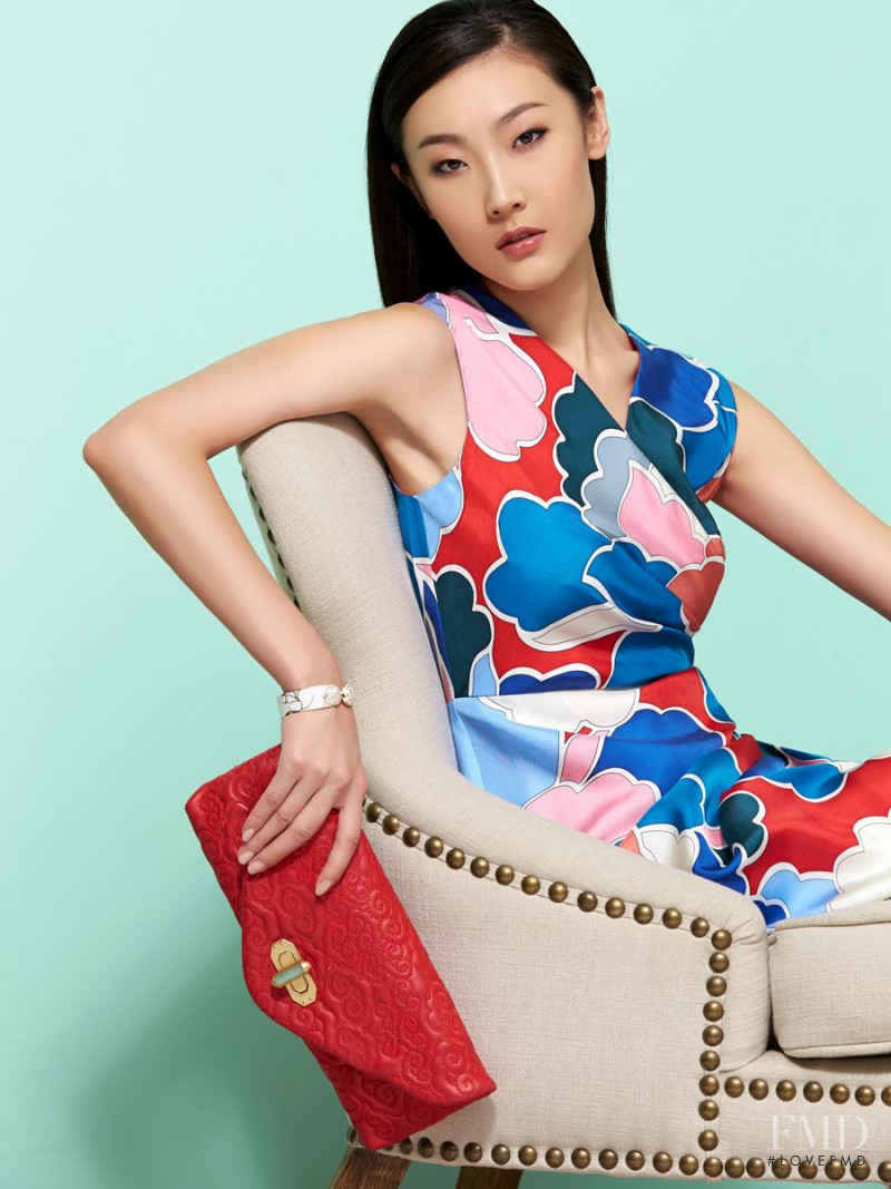 Shanghai Tang Refreshing Color Collection advertisement for Spring/Summer 2016