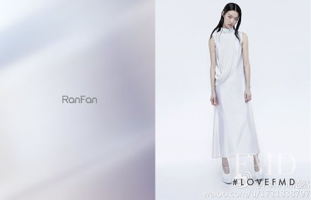 Tian Yi featured in  the RanFan advertisement for Spring/Summer 2014