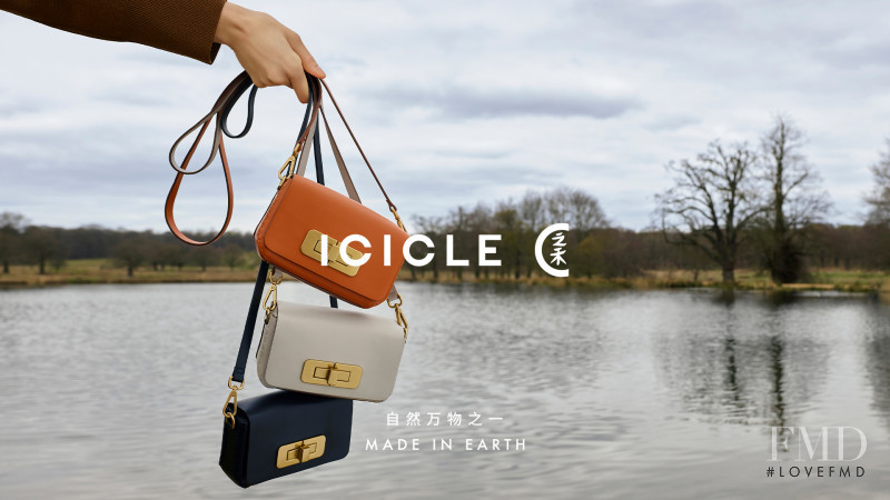 Heejung Park featured in  the Icicle advertisement for Autumn/Winter 2019