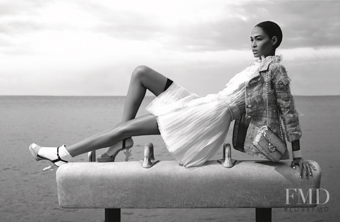 Joan Smalls featured in  the Chanel advertisement for Spring/Summer 2012