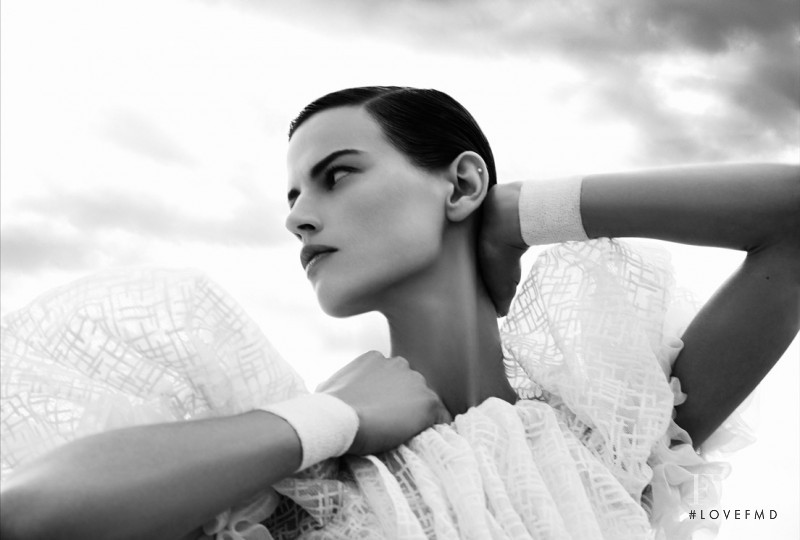 Saskia de Brauw featured in  the Chanel advertisement for Spring/Summer 2012