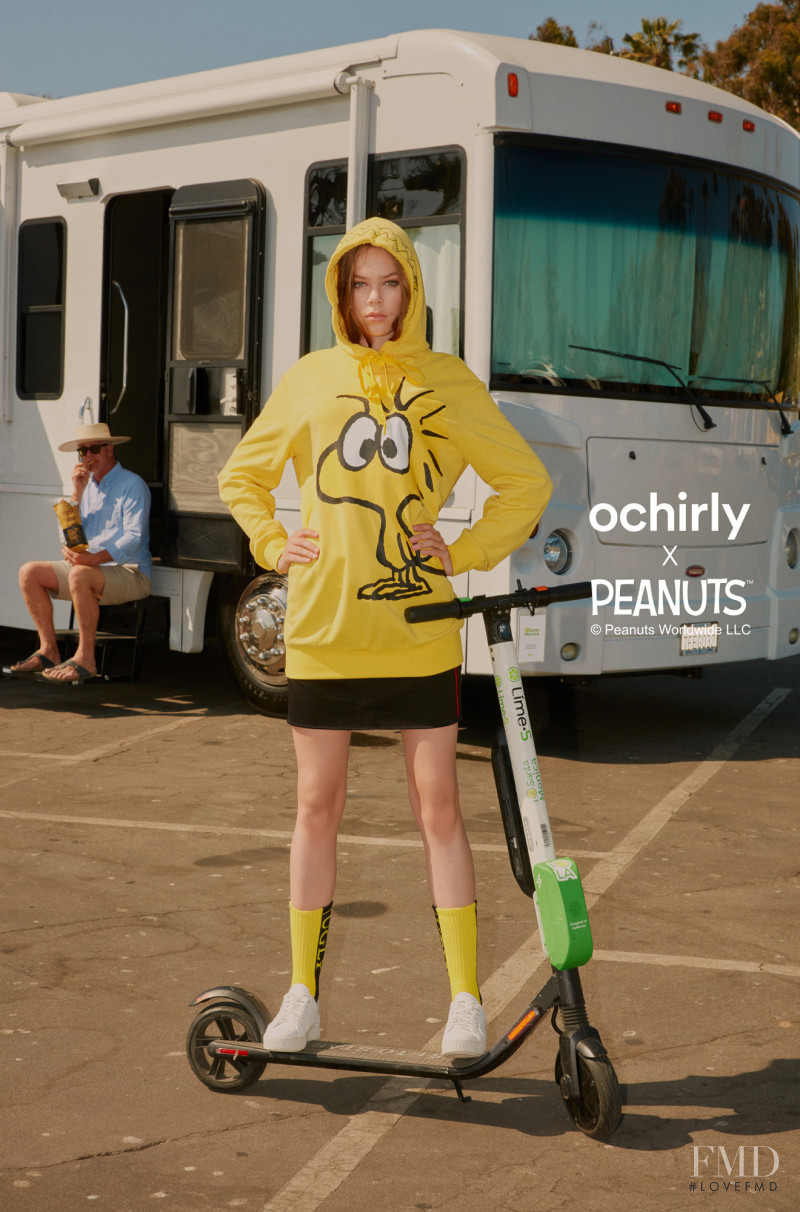 Ochirly x Peanuts advertisement for Spring/Summer 2018