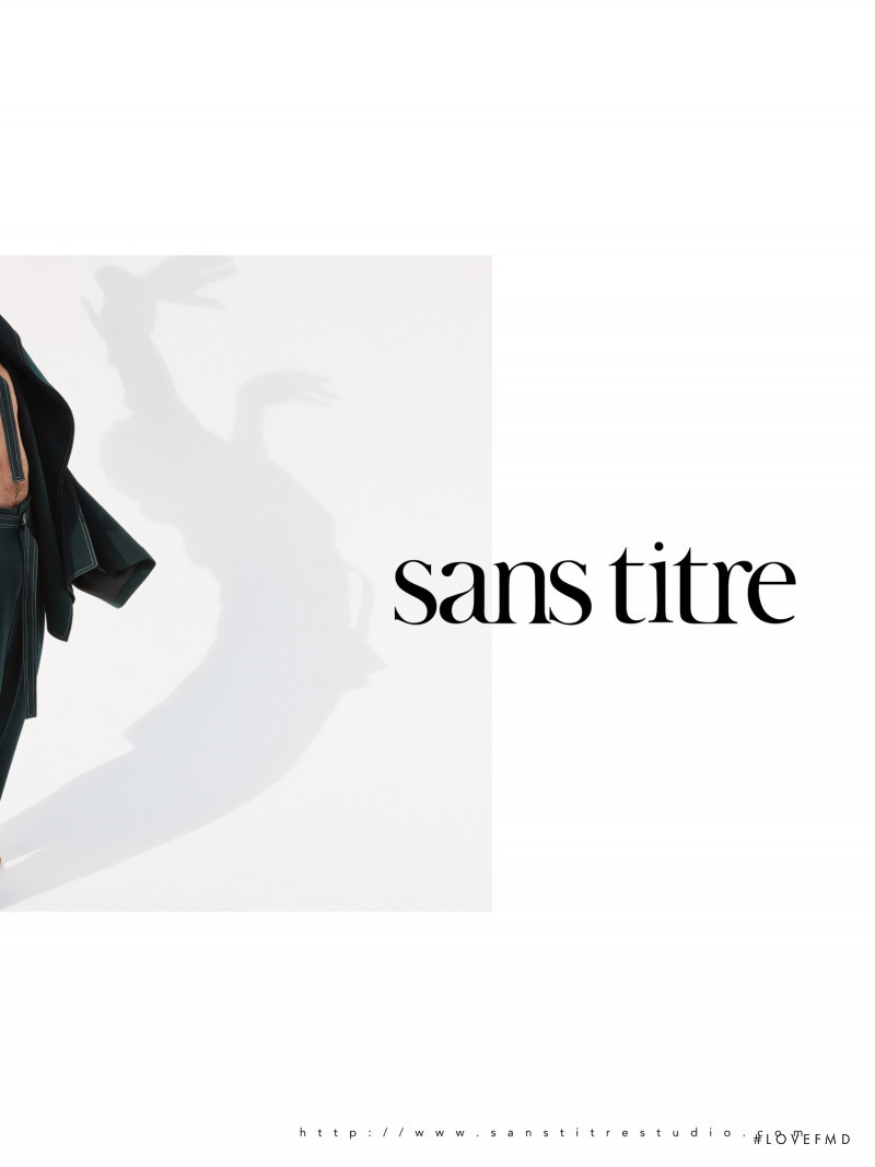 Sans Titre advertisement for Autumn/Winter 2016