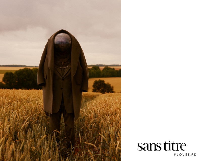 Alton Mason featured in  the Sans Titre advertisement for Autumn/Winter 2017