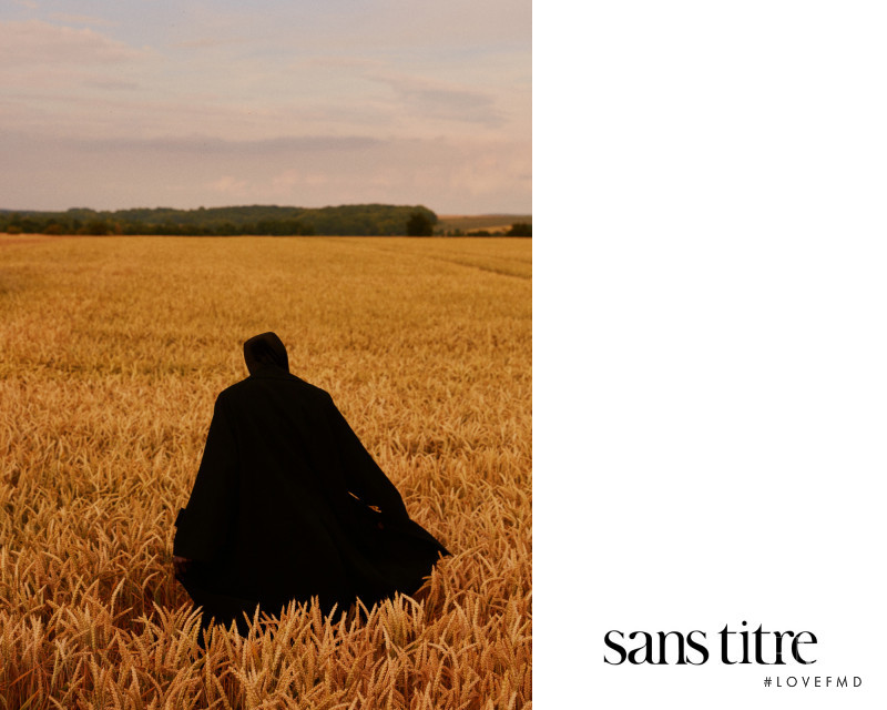 Alton Mason featured in  the Sans Titre advertisement for Autumn/Winter 2017