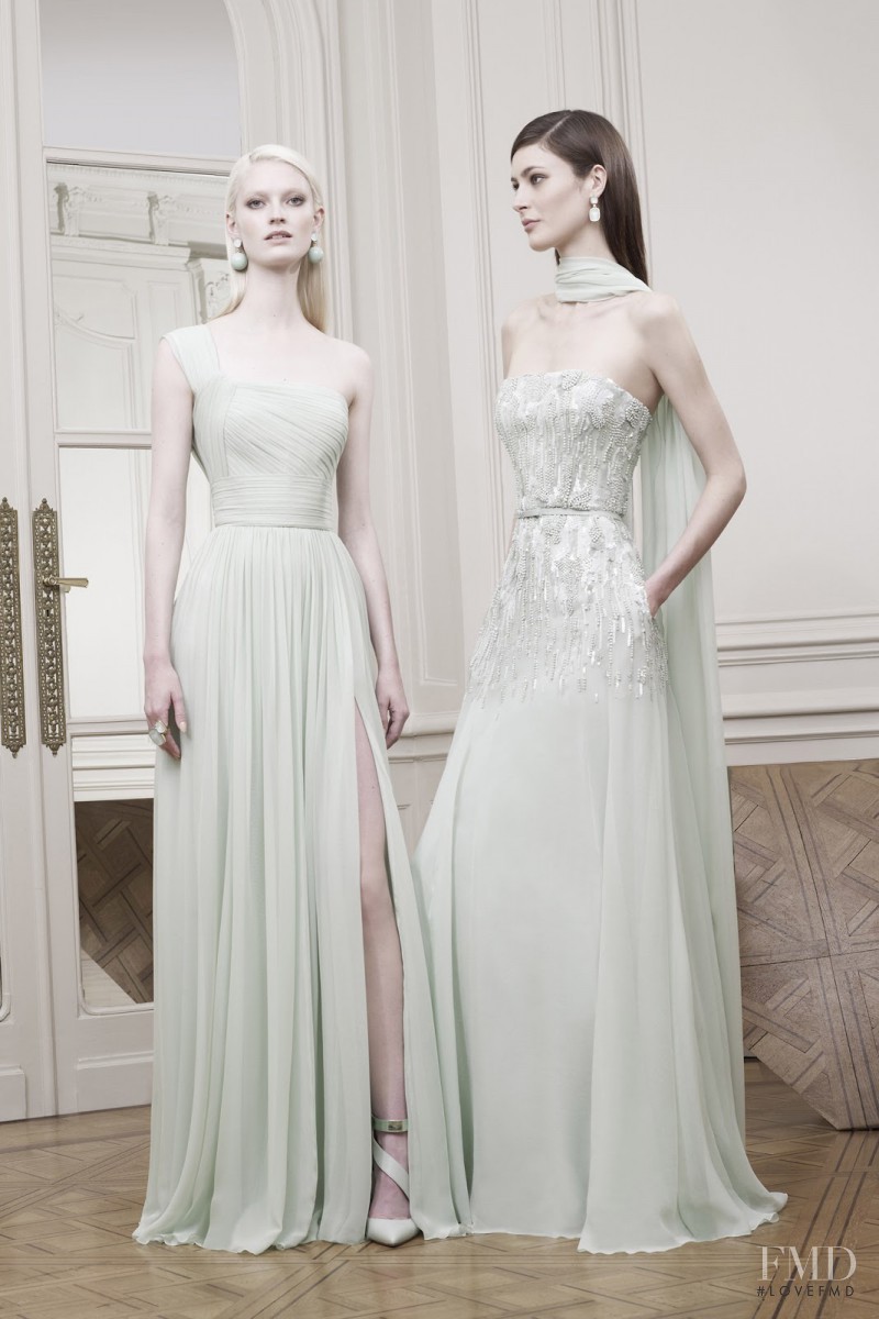 Helena Greyhorse featured in  the Elie Saab fashion show for Resort 2015