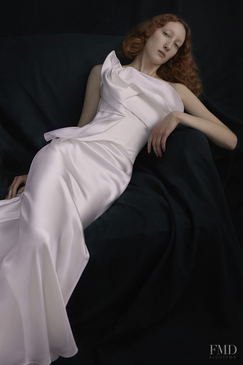 Lorna Foran featured in  the Shine Moda advertisement for Spring/Summer 2019