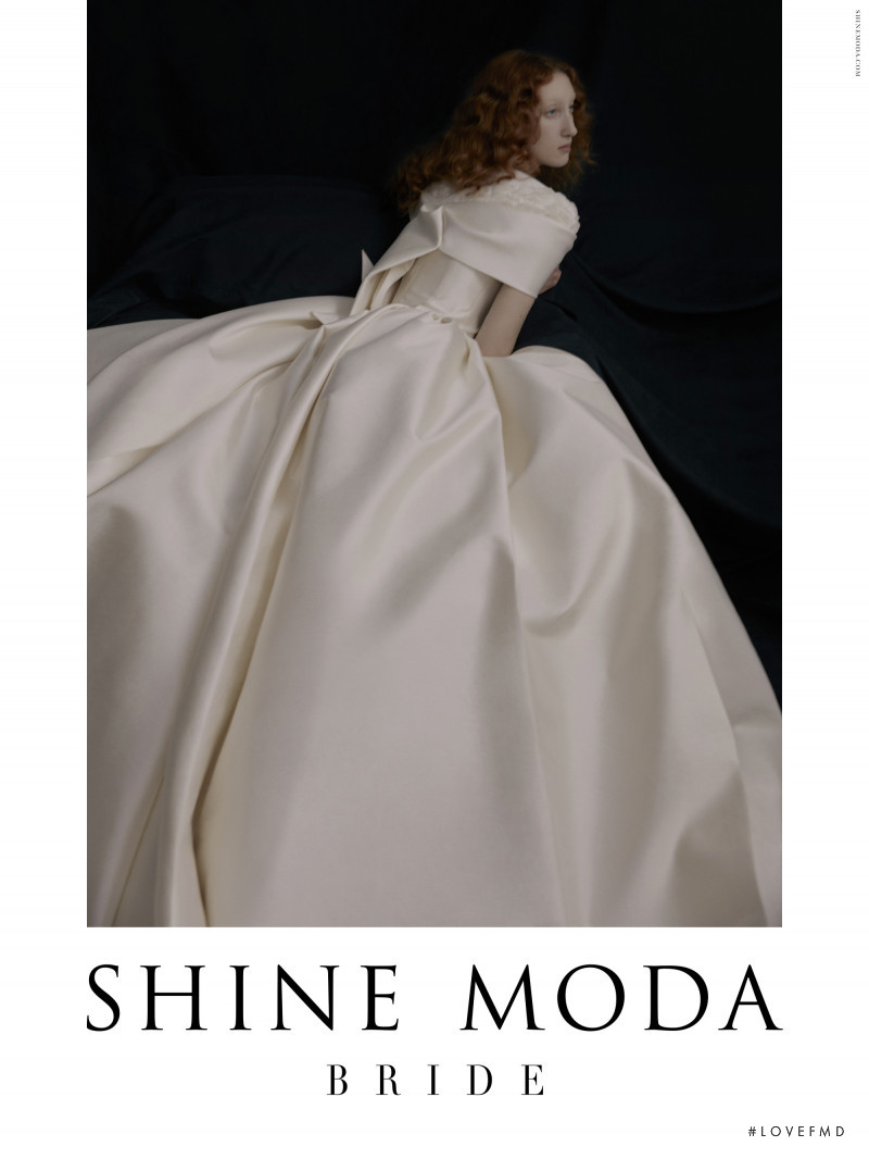 Lorna Foran featured in  the Shine Moda advertisement for Spring/Summer 2019