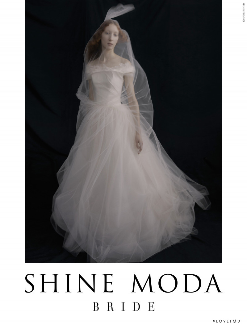 Lorna Foran featured in  the Shine Moda advertisement for Spring/Summer 2019