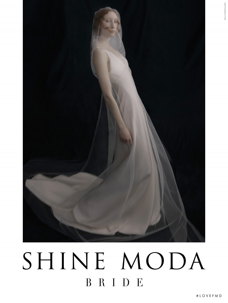 Lorna Foran featured in  the Shine Moda advertisement for Spring/Summer 2019