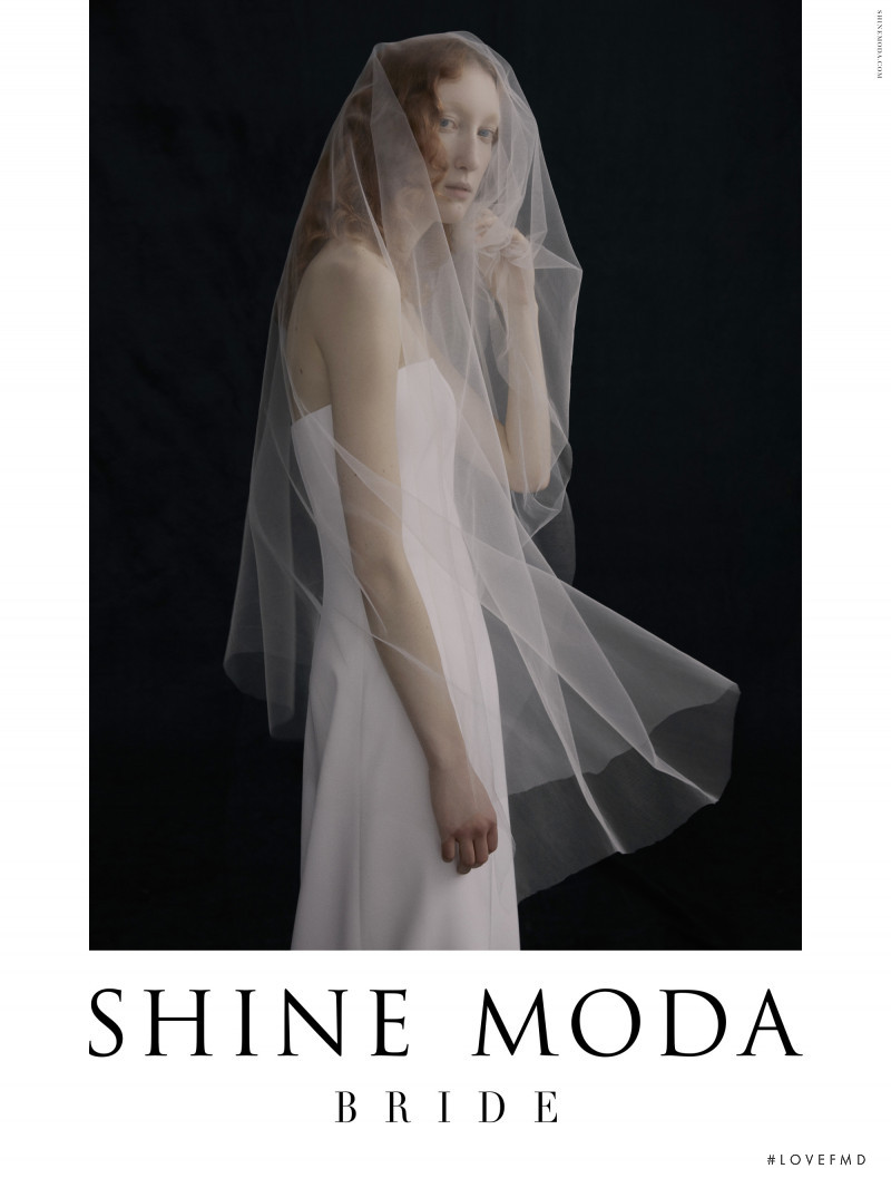 Lorna Foran featured in  the Shine Moda advertisement for Spring/Summer 2019