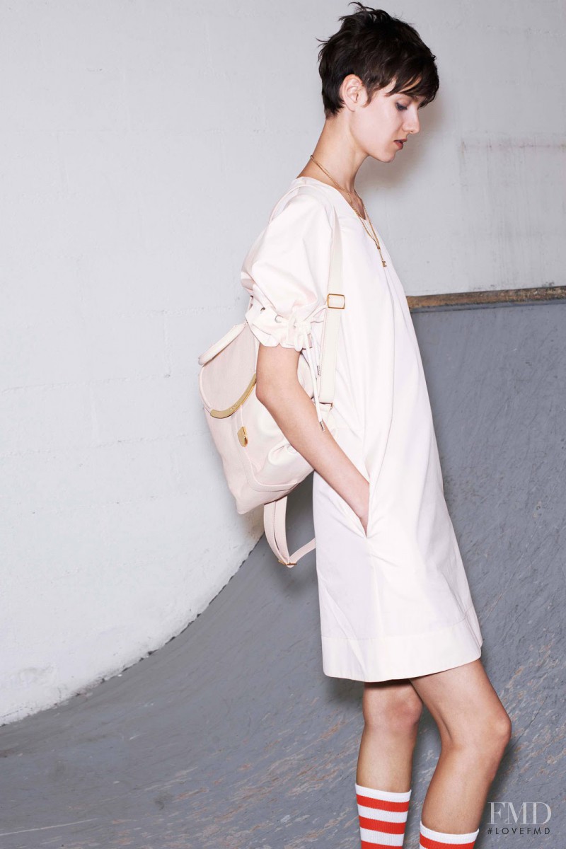 Alyosha Kovalyova featured in  the See by Chloe lookbook for Resort 2015