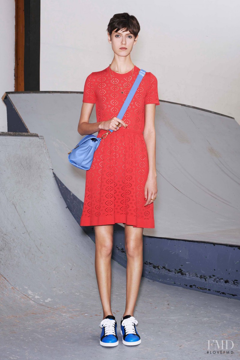 Alyosha Kovalyova featured in  the See by Chloe lookbook for Resort 2015