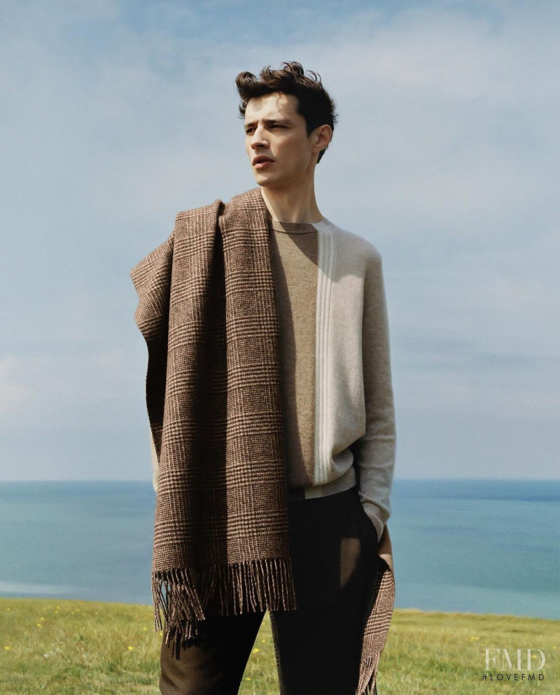 Adrien Sahores featured in  the Icicle Natural Way  advertisement for Autumn/Winter 2020