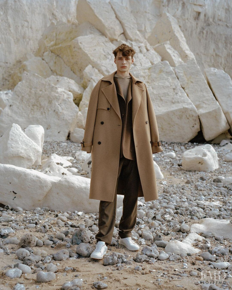 Adrien Sahores featured in  the Icicle Natural Way  advertisement for Autumn/Winter 2020