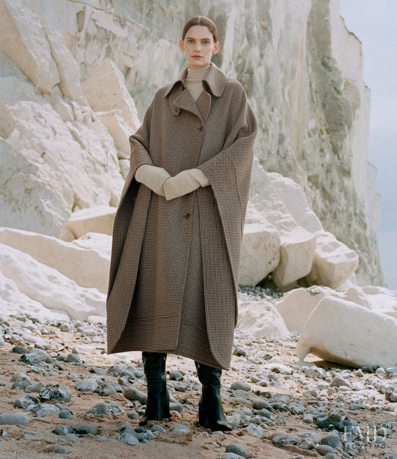 Lena Hardt featured in  the Icicle Natural Way  advertisement for Autumn/Winter 2020