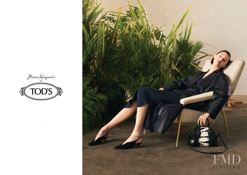 Tod\'s x Mame Kurogouchi advertisement for Spring/Summer 2020