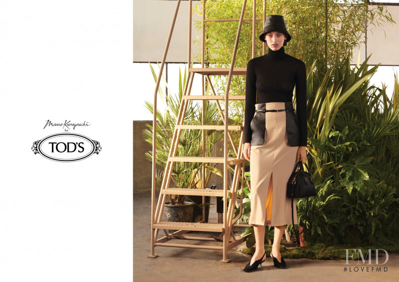 Tod\'s x Mame Kurogouchi advertisement for Spring/Summer 2020