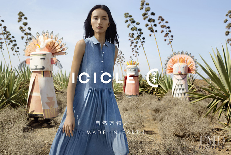 Icicle advertisement for Spring/Summer 2018