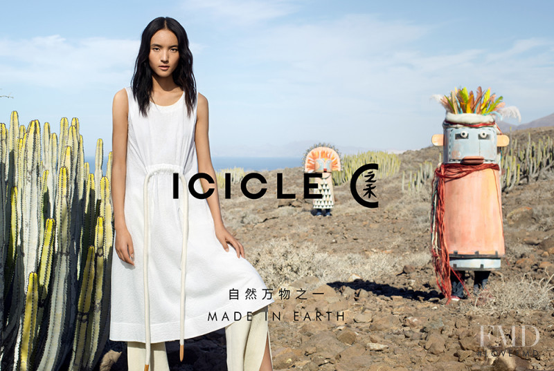 Icicle advertisement for Spring/Summer 2018