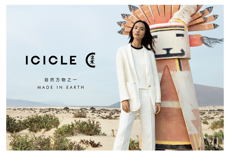 Icicle advertisement for Spring/Summer 2018